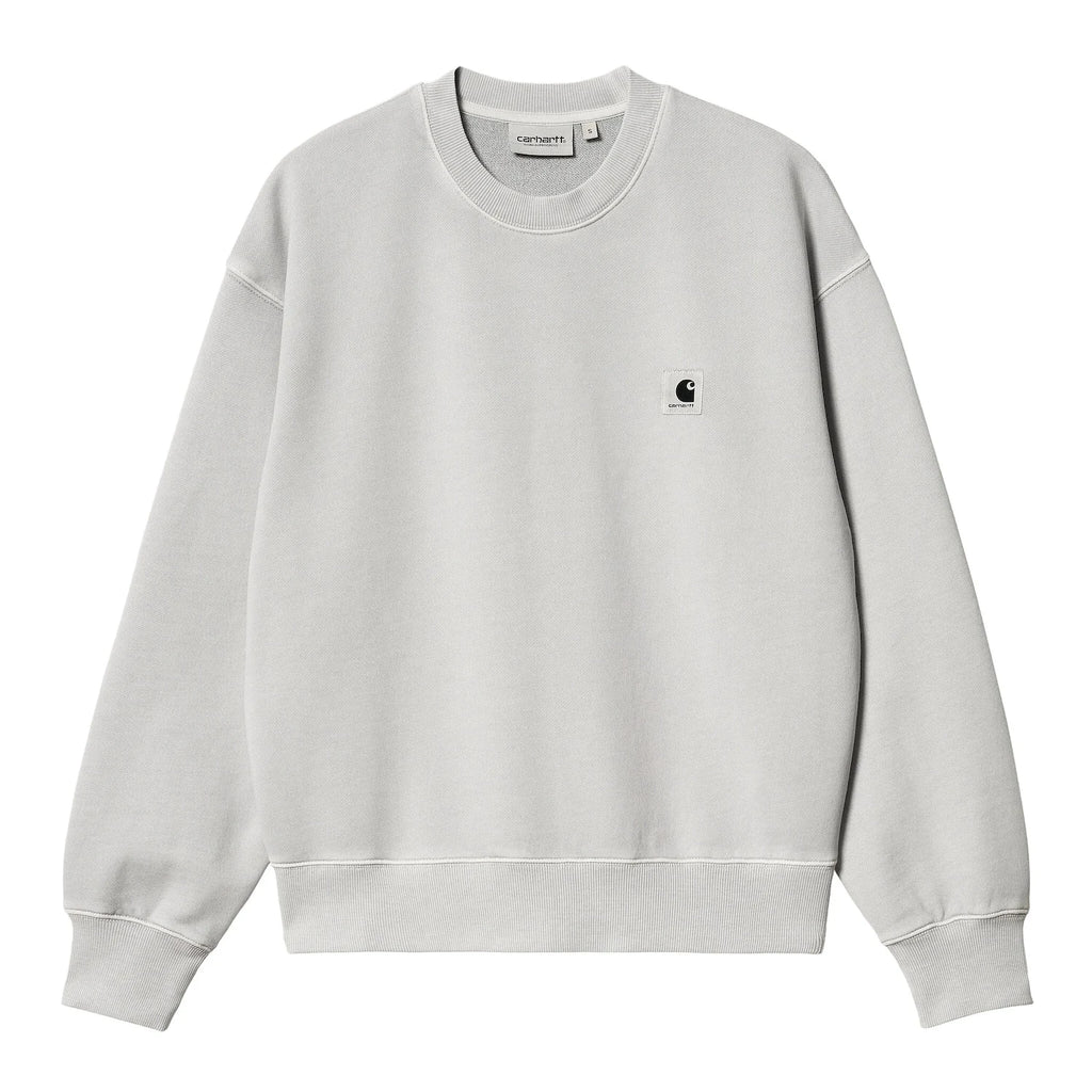 Pull pour fille Carhartt WIP W' Nelson Sonic Silver vue de face