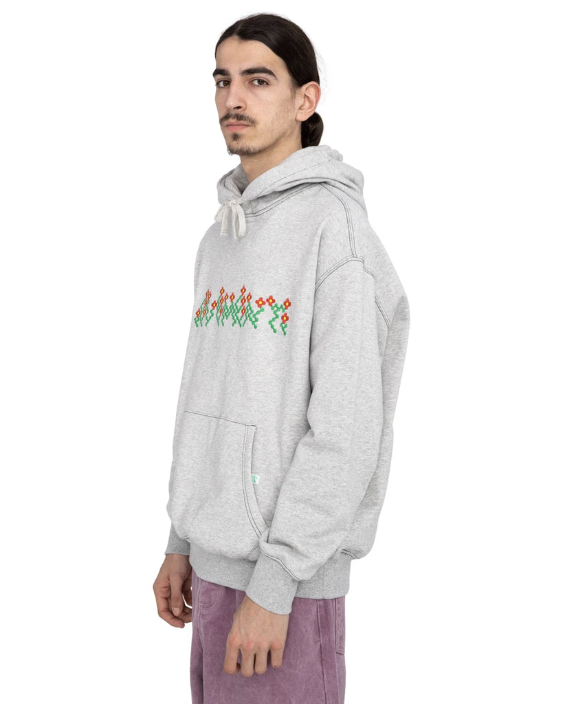 Element x Donnie O'Donnell Cornell Flowerbed Hoodie Sweatshirt (Mid Grey Heather)