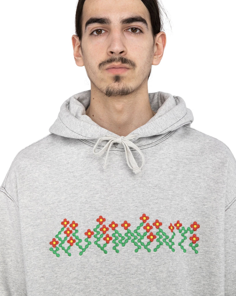 Element x Donnie O'Donnell Cornell Flowerbed Hoodie Sweatshirt (Mid Grey Heather)