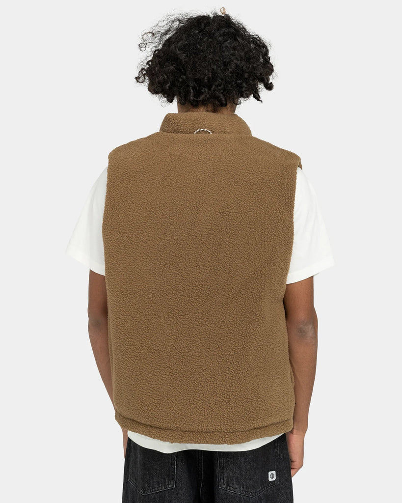 Element Trekka Vest Sherpa (Dark Green)