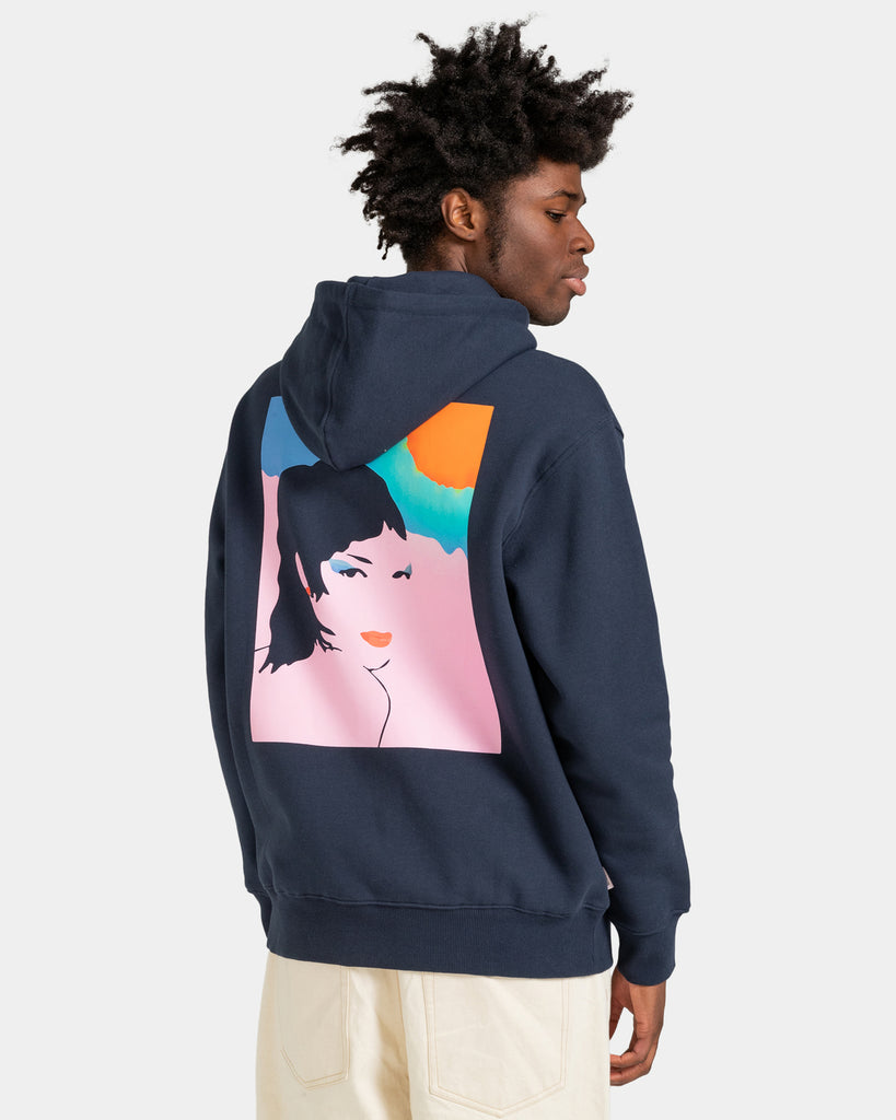 Element X Bisous Au Soleil Sweat à Capuche (Eclipse Navy)