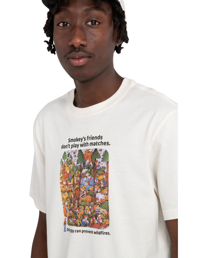 Element x Smokey Bear Prevent T-shirt (Egret)