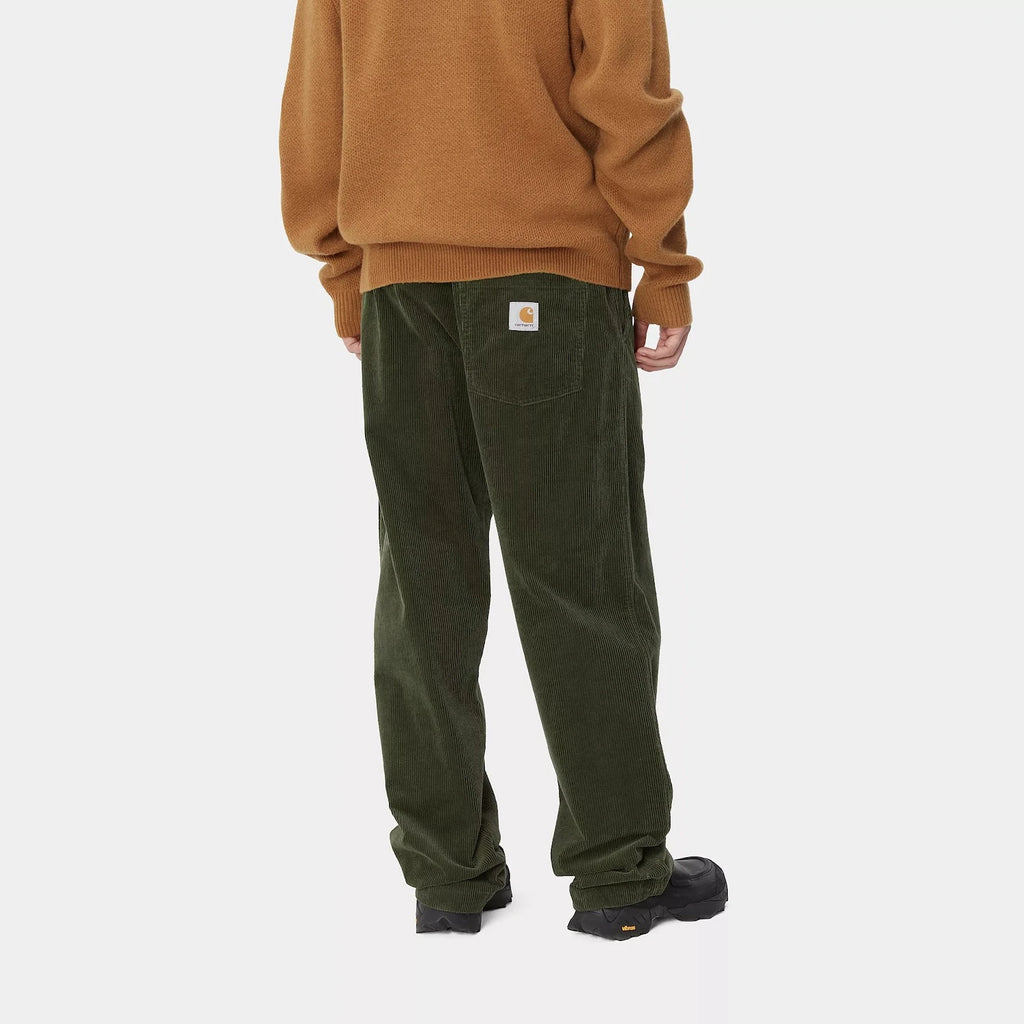 Mannequin portant le Carhartt WIP Floyd Pant Office Green vue sur les jambes de dos