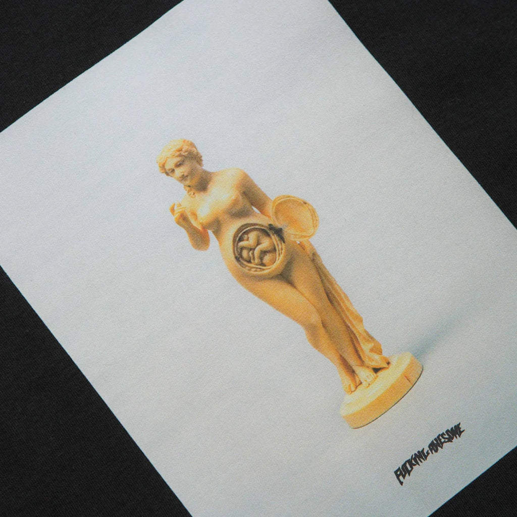 Fucking Awesome Statue t-shirt Black zoom sur le print 
