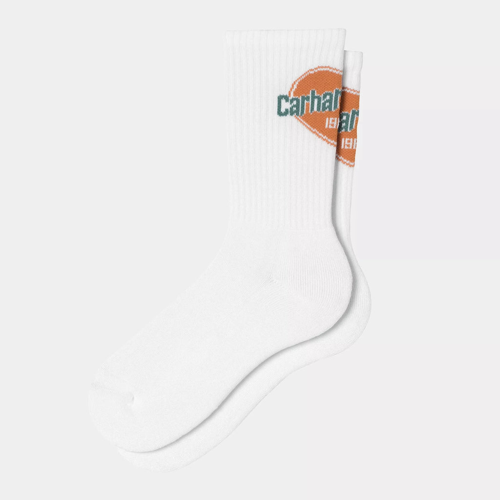 Chaussettes blanches Carhartt WIP Growth avec motif graphique