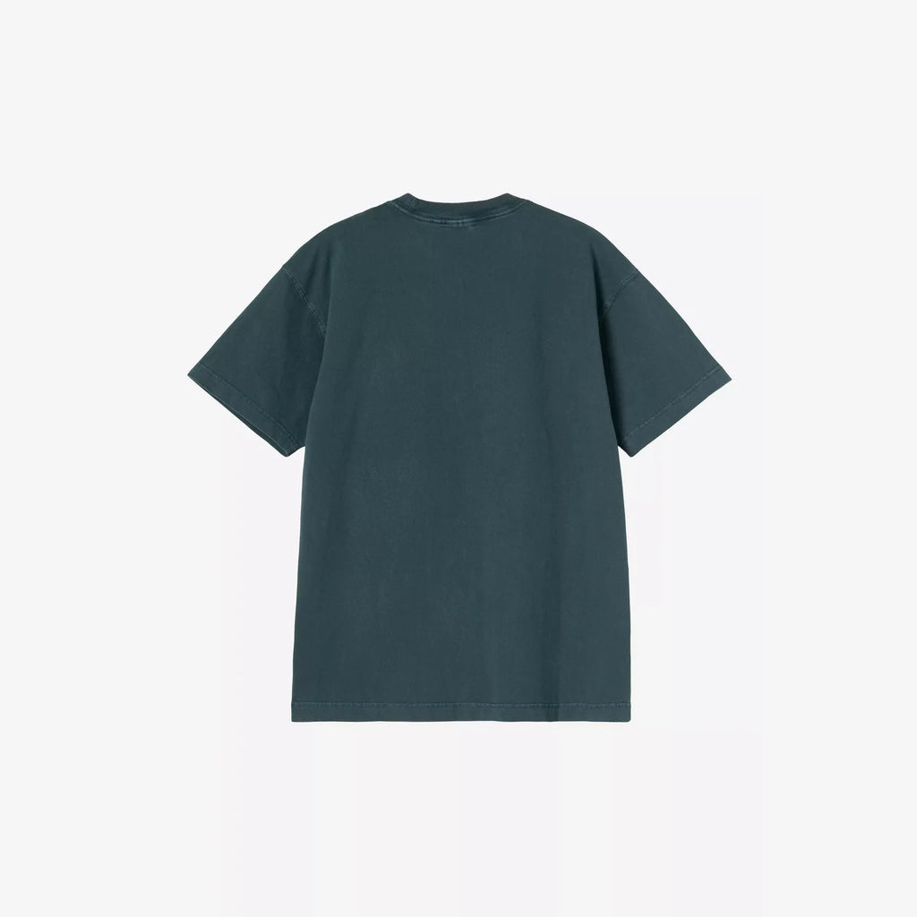 T-shirt Vista Carhartt WIP – coton 230 g loose fit teint en pièce – skateshop Mons - Vue de dos