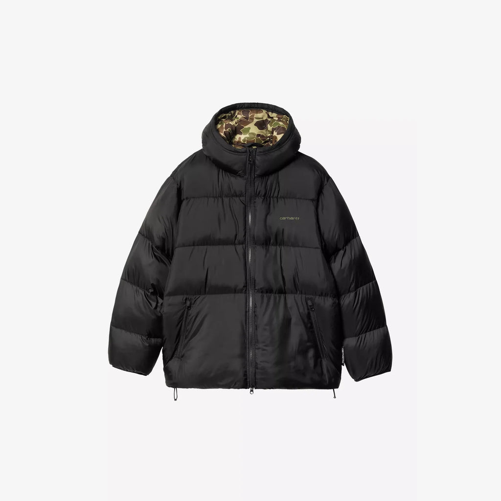 Doudoune Toronto Carhartt WIP – ripstop déperlant doublure camouflage duvet artificiel – skateshop Mons - Vue de face