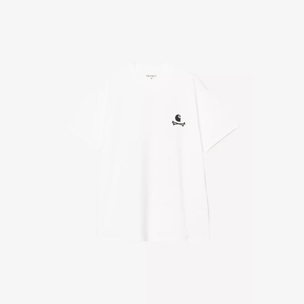 T-shirt C Logo Archive Carhartt WIP – coton bio loose fit imprimés graphiques – skateshop Mons - Vue de face
