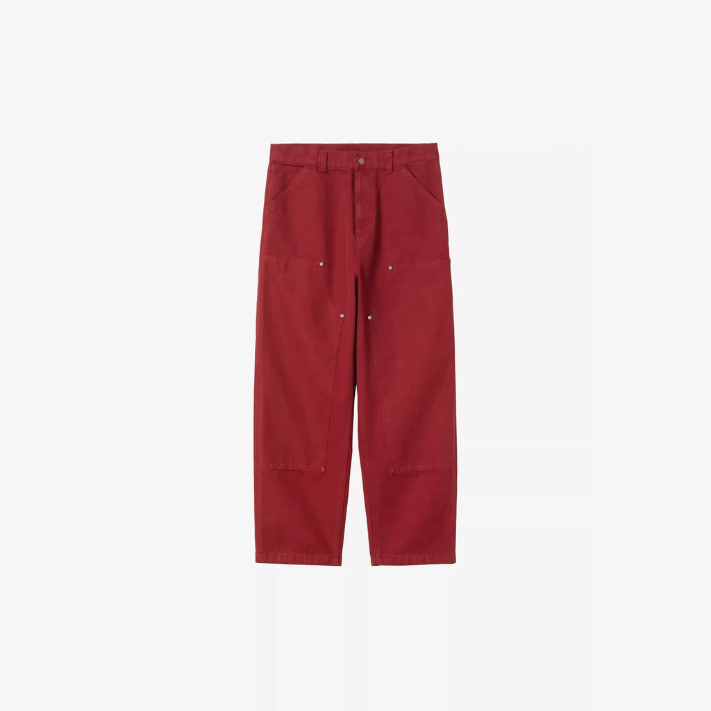 Pantalon Carhartt WIP OG Double Knee coupe droite décontractée, toile épaisse avec renforts. Disponible près de Mons. Vue de face