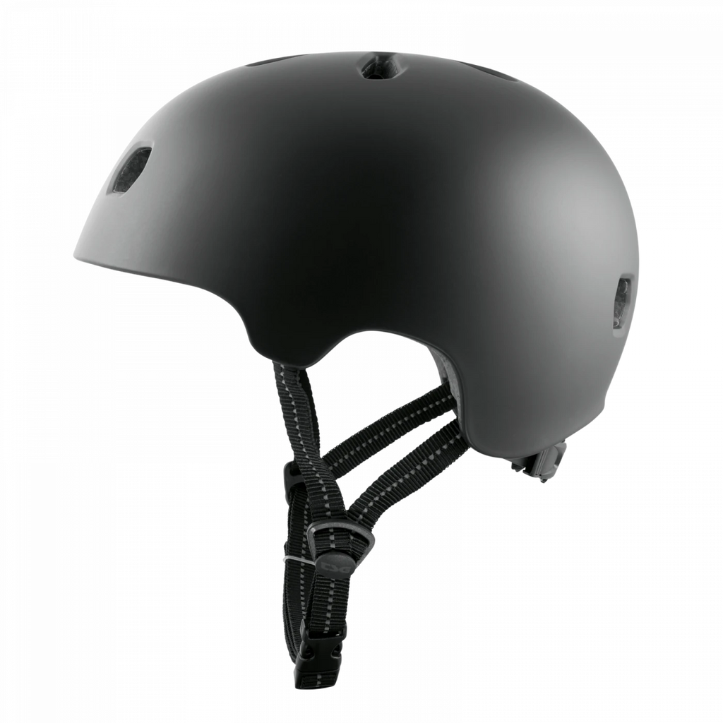 TSG Meta Solid Color Helmet (Satin Black)