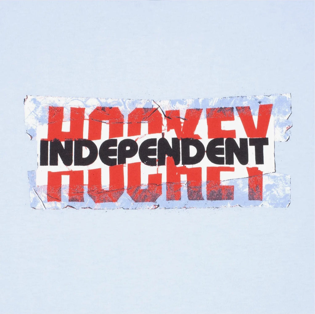 T-shirt Independant x Hockey Decal Bleu vue détaillée sur le graphique