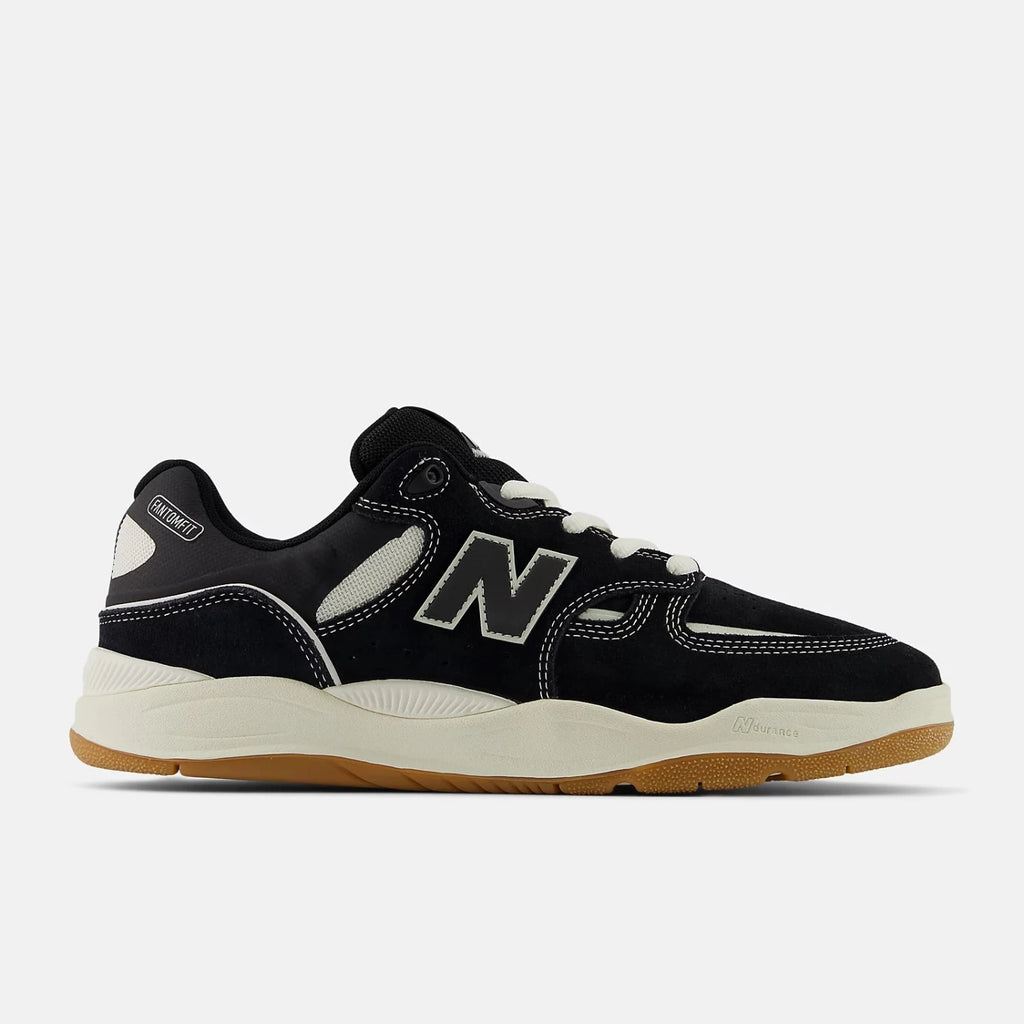 Chaussures New Balance Numeric 1010 Tiago Lemos Black Sea Salt vue de profil extérieur