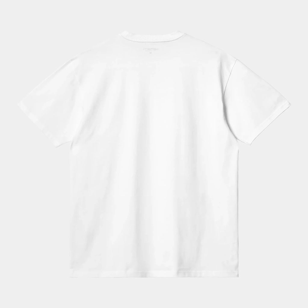 T-shirt Carhartt WIP White Gold Chase vu de dos