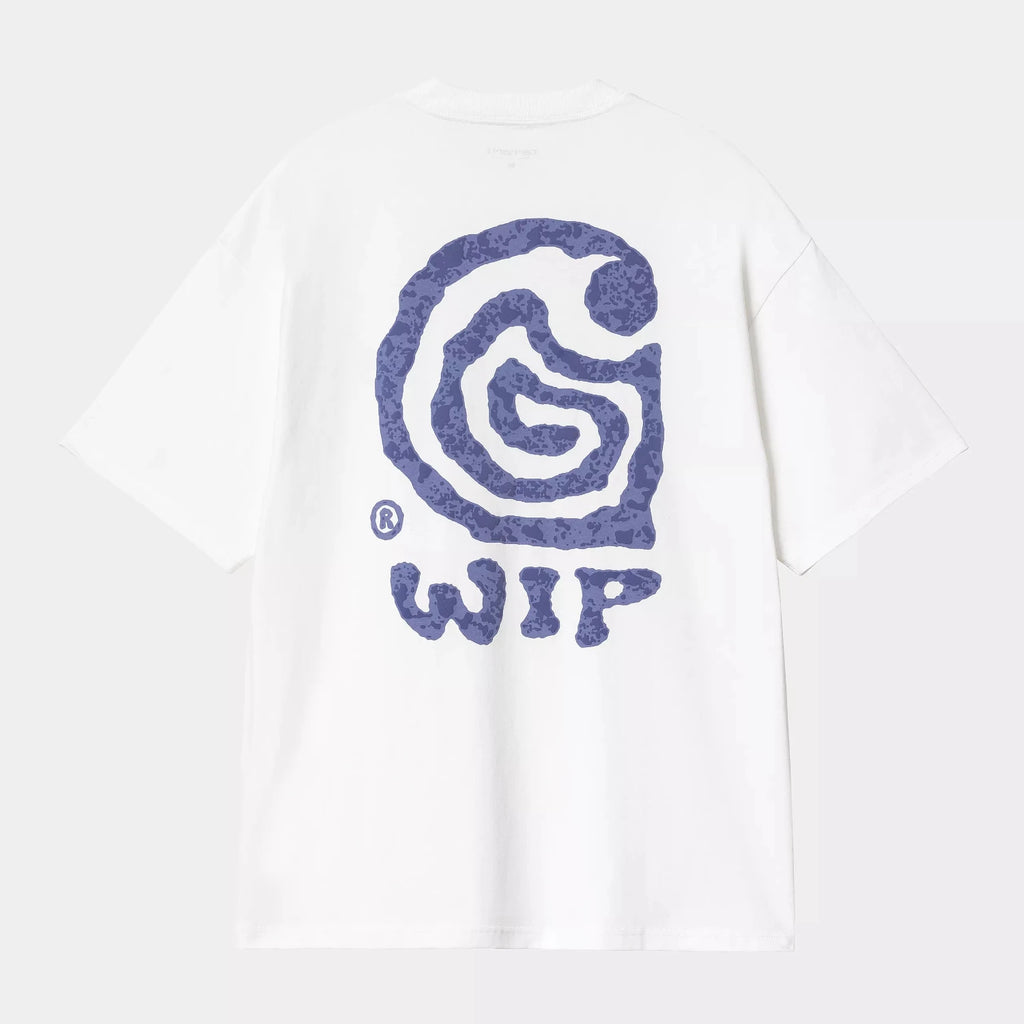 Carhartt WIP S/S Helix T-shirt White vu de dos 