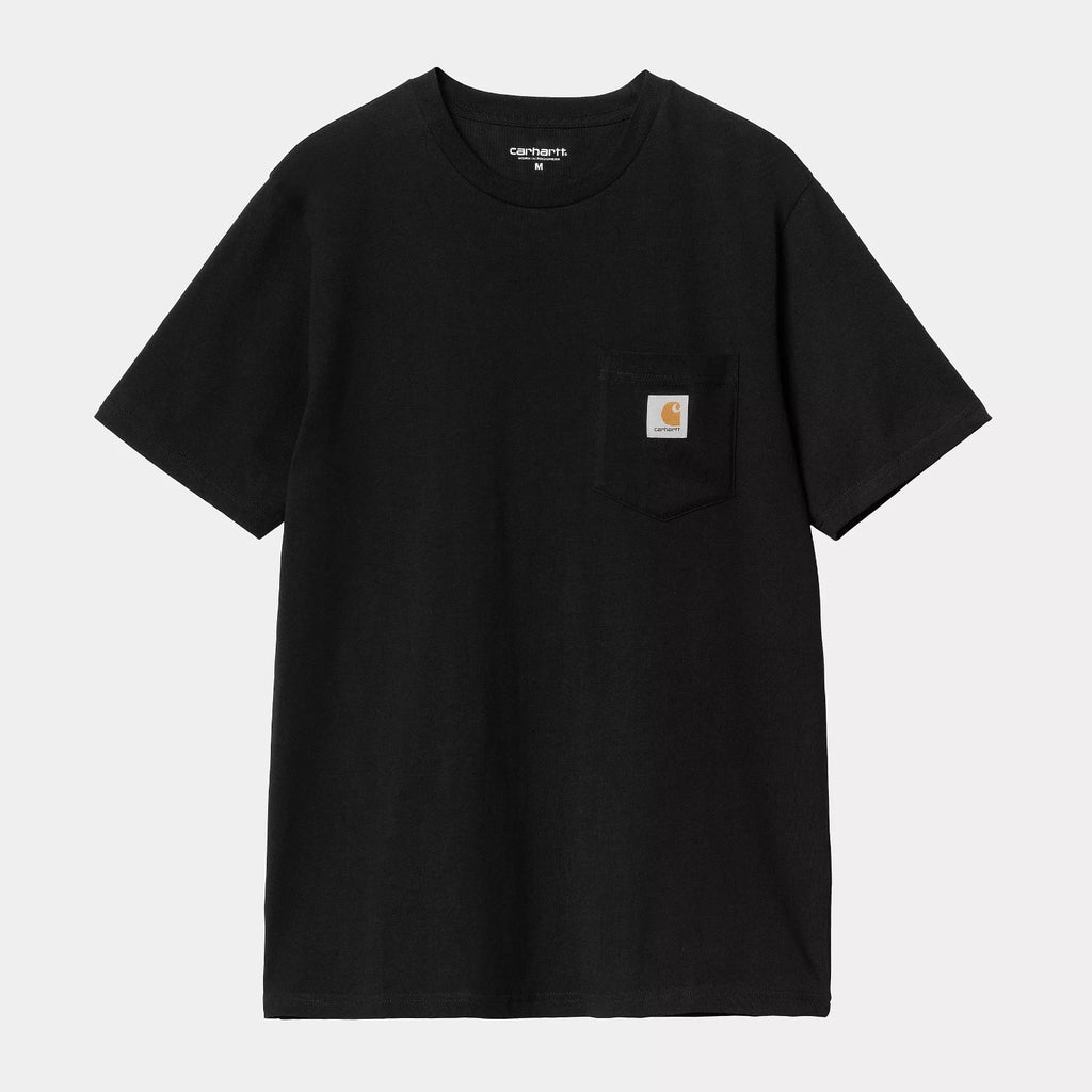 Carhartt WIP S/S Pocket T-shirt Black vu de face