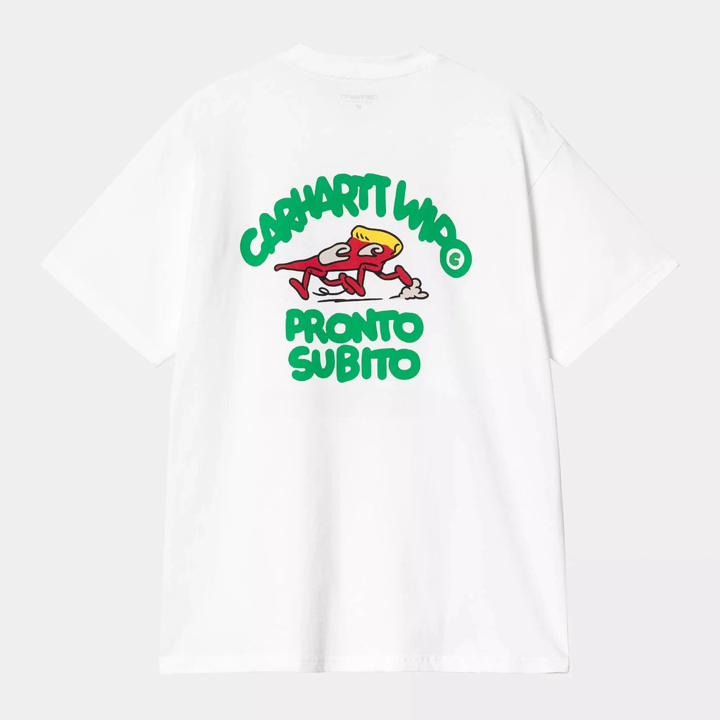Carhartt WIP S/S Pronto T-shirt White vu de dos