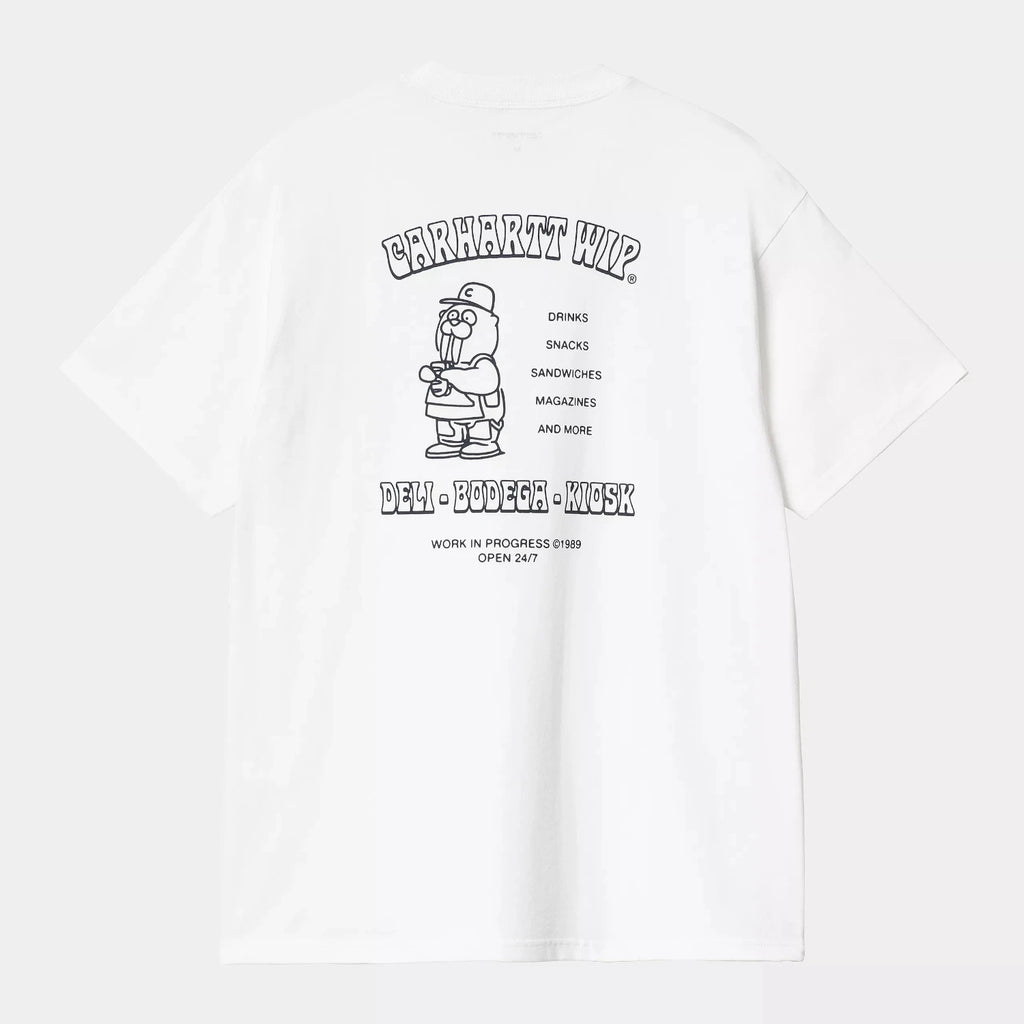 Carhartt WIP S/S T-shirt Sandwich White vu de dos