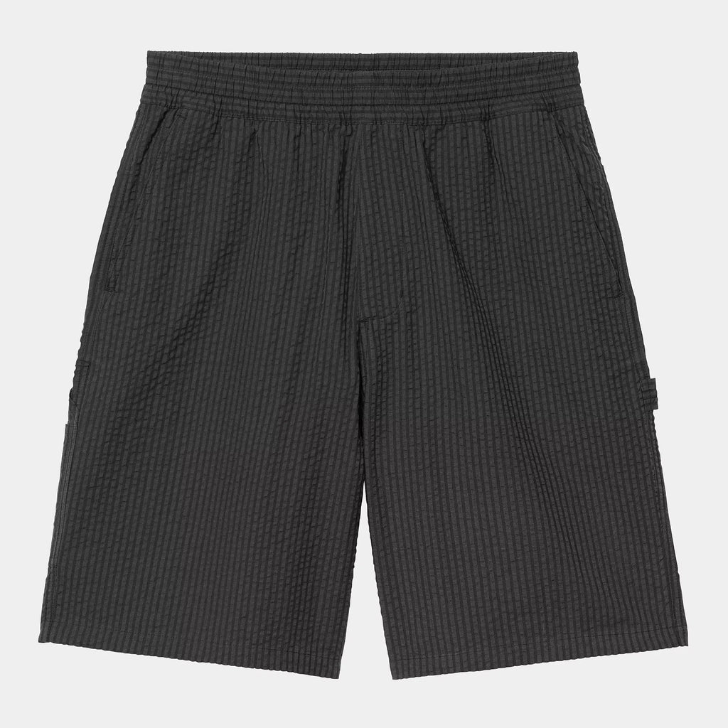 Carhartt WIP Toland Short Stripe Black vu de face