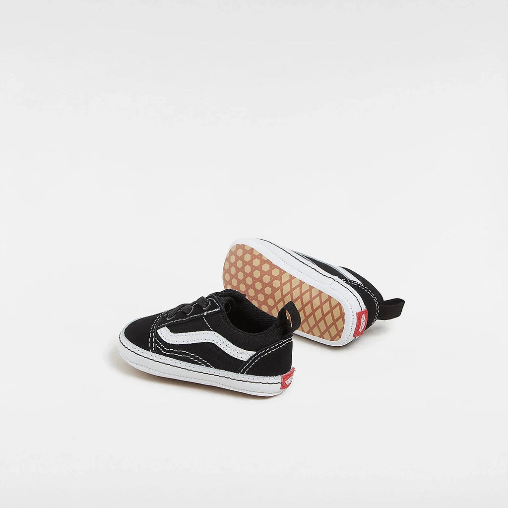 Vans Old Skool Crib Bebe paire de profil couchée 