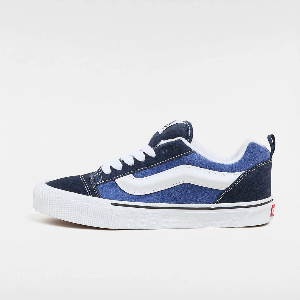 Chaussures Vans Knu Skool Navy White vue de profil intérieur