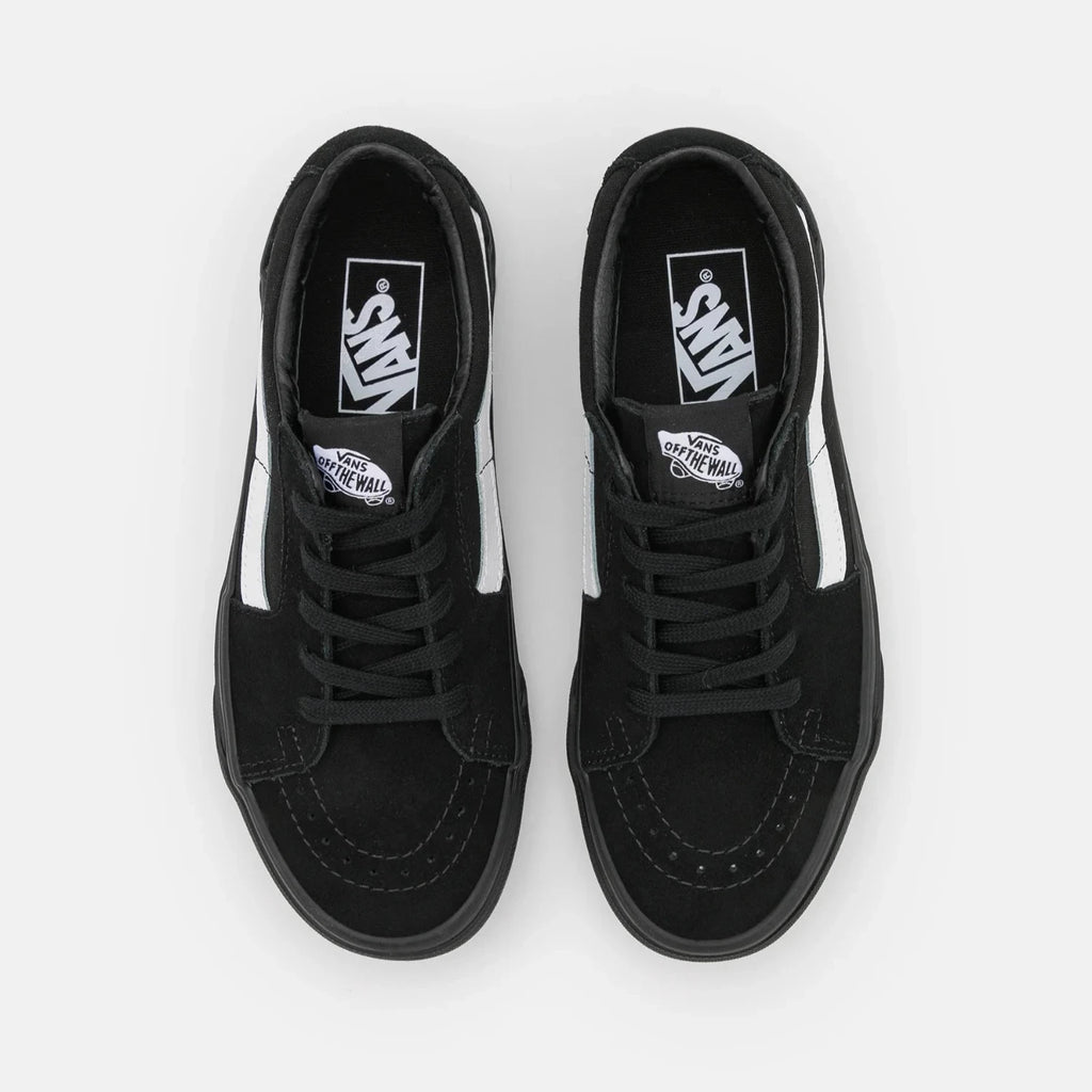 Vans SK8 Low Black/White Contrast vue du haut