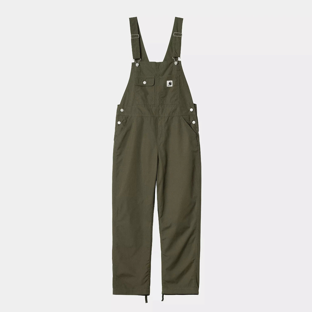 Carhartt WIP Harlington Bib turtle rinsed overall vu de face