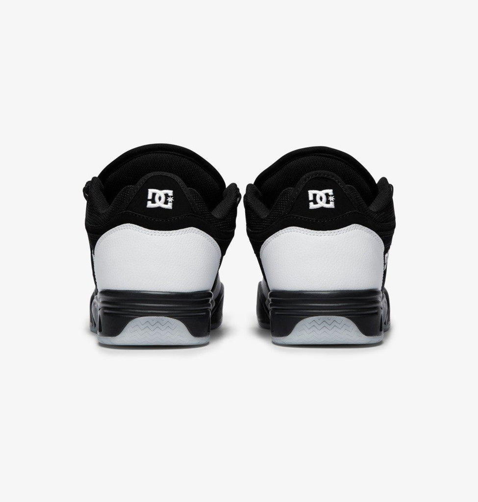 DC Shoes Kalis OG x Macba Life Leather Shoes (Black/White)