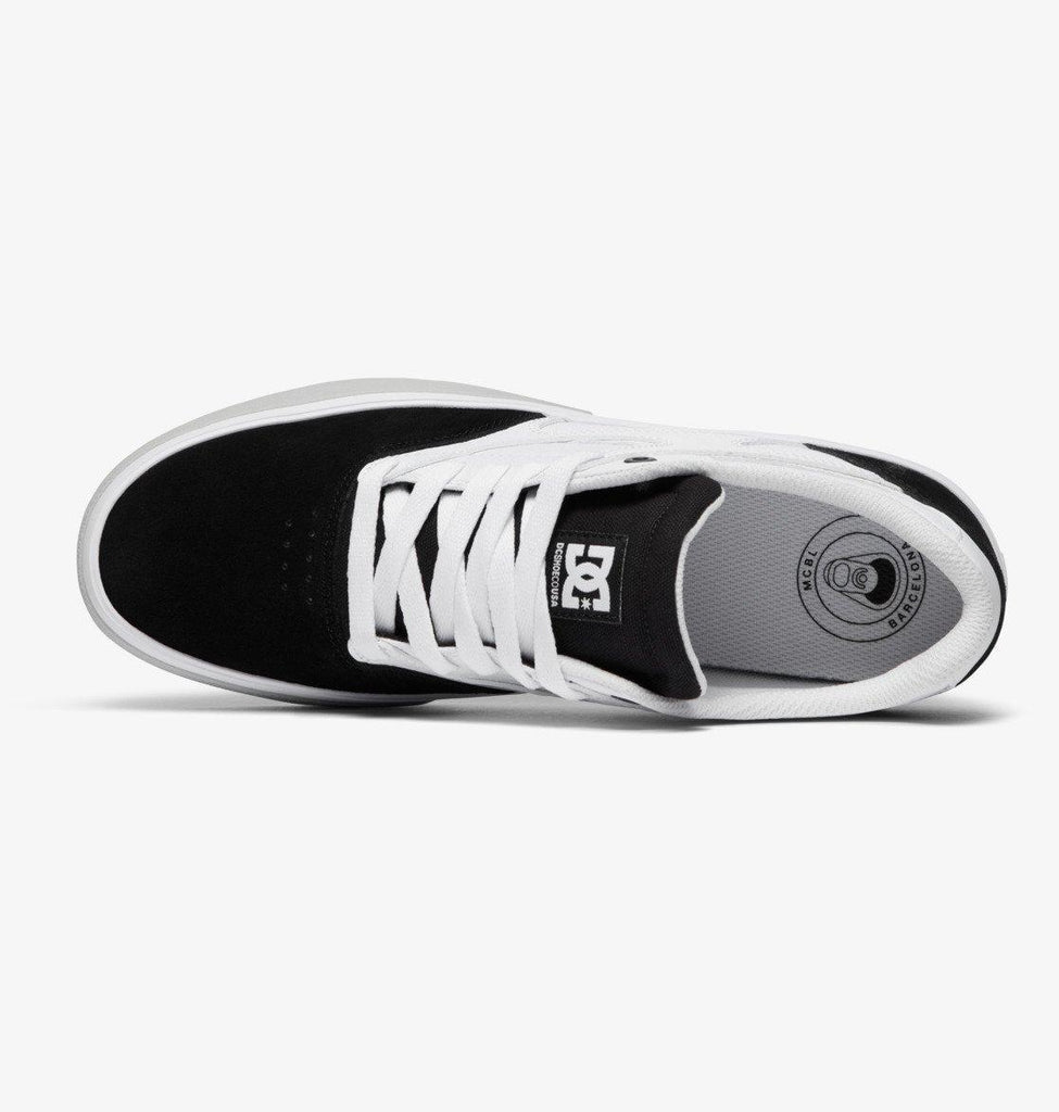 DC Shoes Kalis Vulc x Macba Life Super Suede (White/Black)