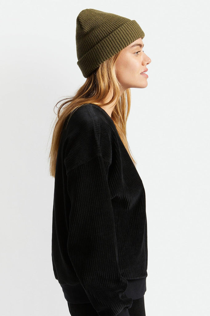 BRIXTON HEIST BEANIE (MILITARY OLIVE)