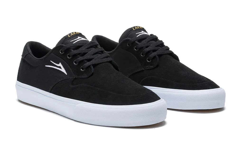 Lakai Riley 3 Skate Shoes (Black)