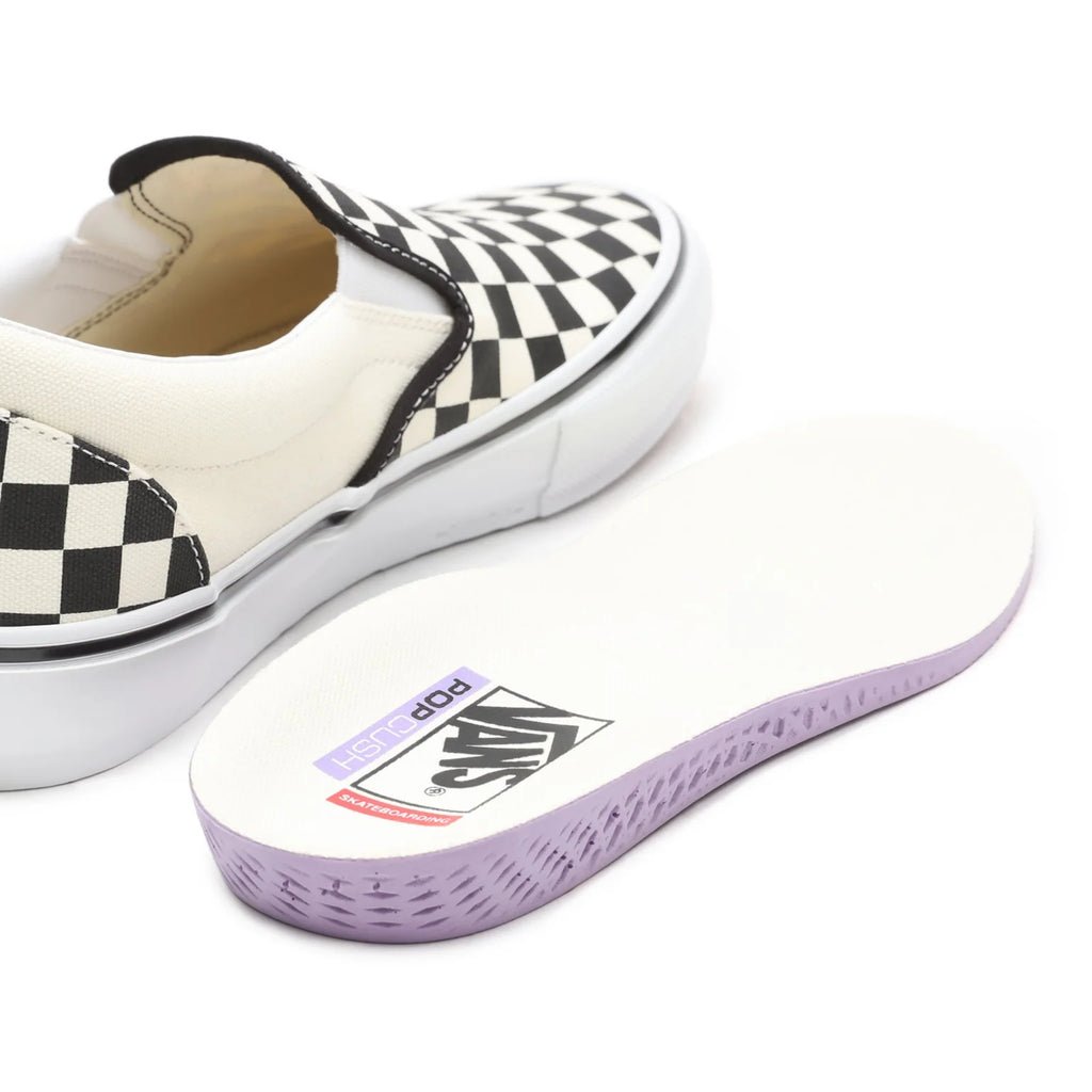 Vans Skate Slip-On Checkerboard (Noir/Off)