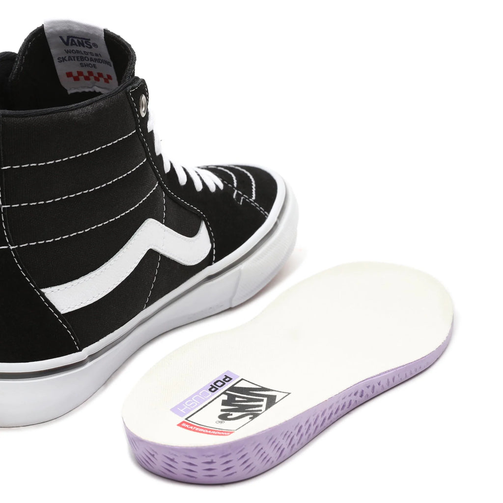 Vans Skate Sk8-Hi shoes (Black/White)