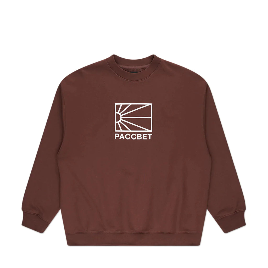 Rassvet (PACCBET) Men Big Logo Sweatshirt (Brown)