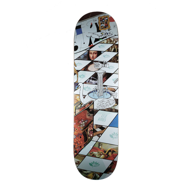 Magenta Skateboards Leo Valls Museum Series Board Deck (8.25")